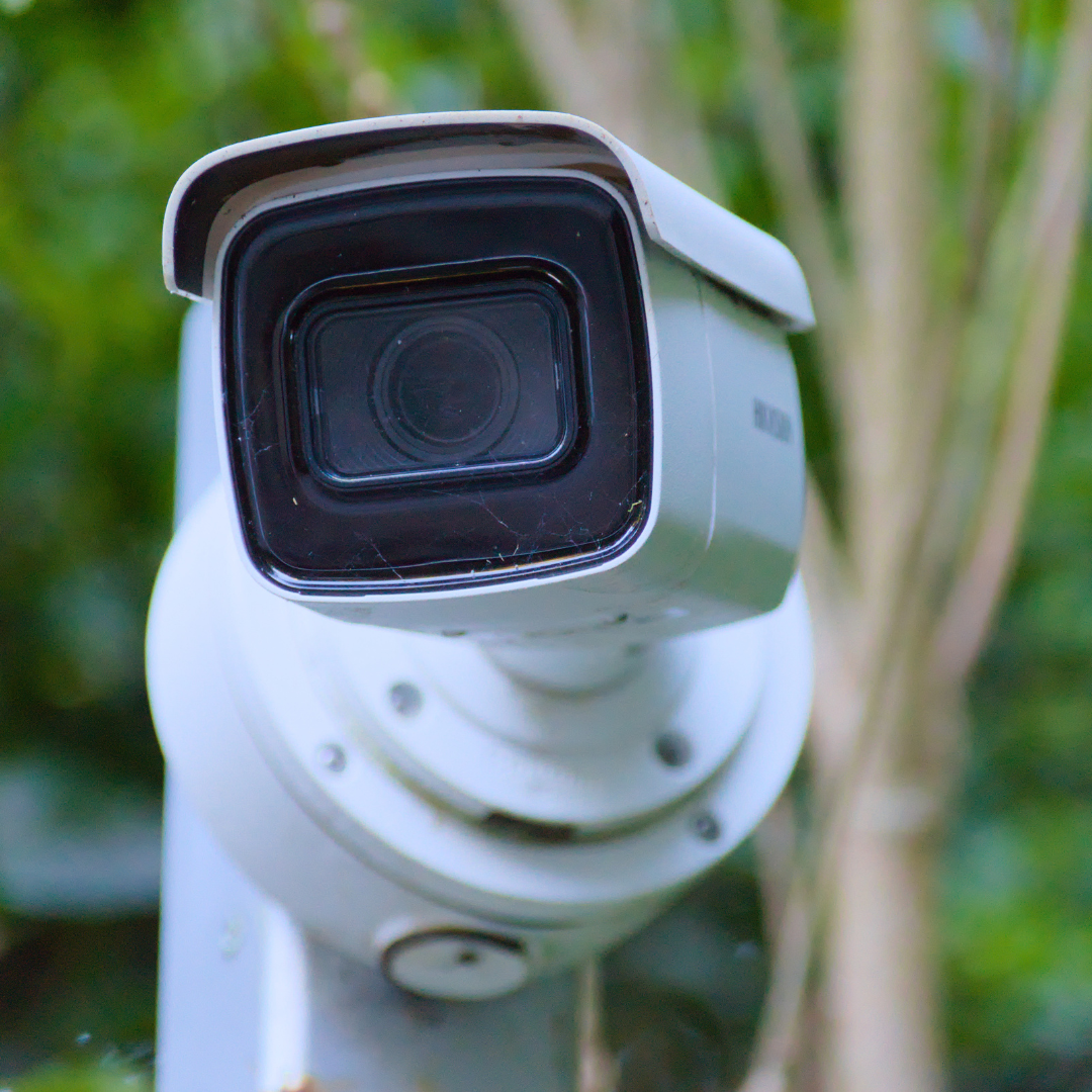 high-resolution CCTV cameras providing 24/7 workplace security and surveillance